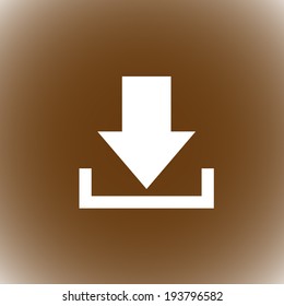 web icon Arrow vector sign