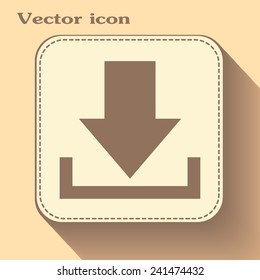 web icon Arrow vector sign