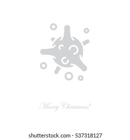 Web icon. Bacterium, virus