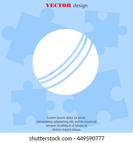 Web icon. Ball, children's ball