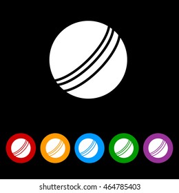 Web icon. Ball, children's ball