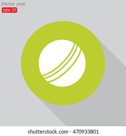 Web icon. Ball, children's ball
