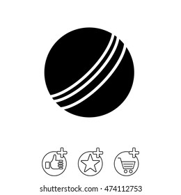 Web icon. Ball, children's ball