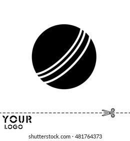 Web icon. Ball, children's ball
