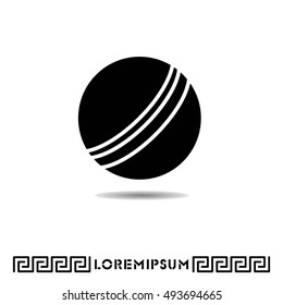 Web icon. Ball, children's ball