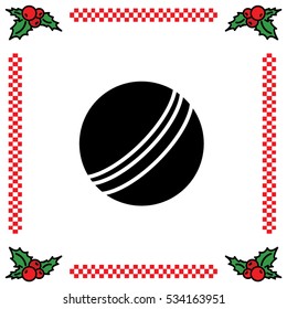 Web icon. Ball, children's ball