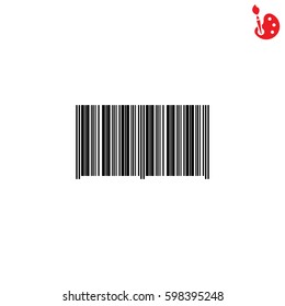 Web icon. Barcode, ID symbol, product ID