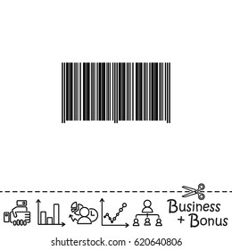Web icon. Barcode, ID symbol, product ID