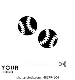 Web icon. Baseball