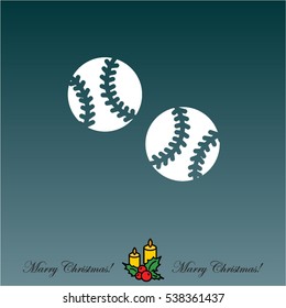 Web icon. Baseball