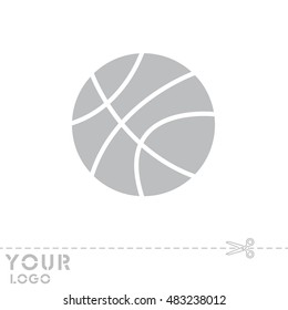 Web icon. Basketball