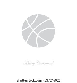 Web icon. Basketball