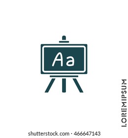 Web icon. Blackboard