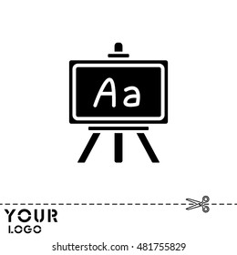 Web icon. Blackboard
