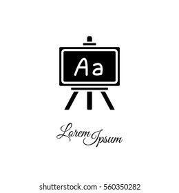 Web icon. Blackboard