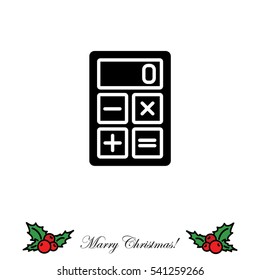 Web icon. Calculator