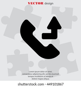Web icon. Calls forwarded