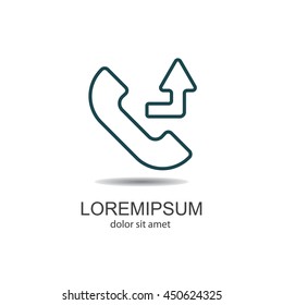 Web icon. Calls forwarded