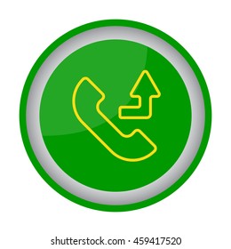 Web icon. Calls forwarded