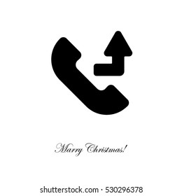 Web icon. Calls forwarded