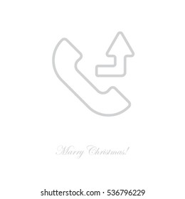 Web icon. Calls forwarded