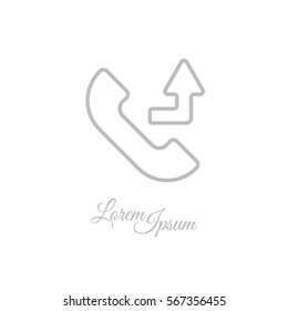 Web icon. Calls forwarded