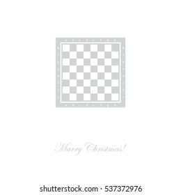 Web icon. Chess board