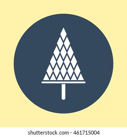 Web Icon of Christmas Tree.