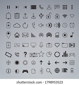 Web icon collection vector design