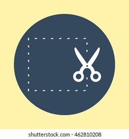 Web Icon of Cut Or Scissor.