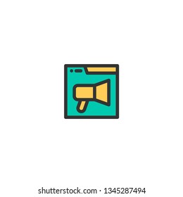 Web icon design. e-commerce icon vector illustration