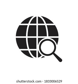 Diseño de icono web aislado en fondo blanco