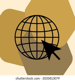 Web-Icon-Design, -Zeichen oder -Symbol-Vektorgrafik einzeln