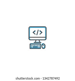 Web icon design. Startup icon vector illustration