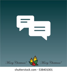Web icon. Dialog