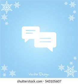 Web icon. Dialog