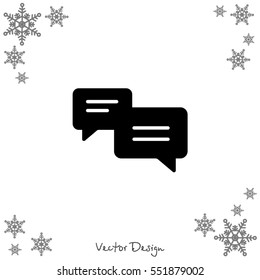 Web icon. Dialog