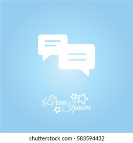 Web icon. Dialog