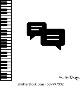 Web icon. Dialog