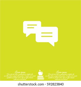 Web icon. Dialog