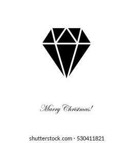 Web icon. Diamond