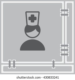 Web icon. Doctor