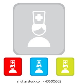 Web icon. Doctor