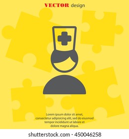 Web icon. Doctor