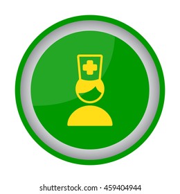 Web icon. Doctor