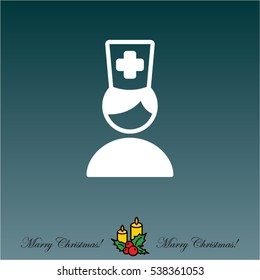 Web icon. Doctor