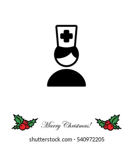 Web icon. Doctor