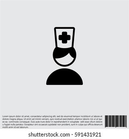 Web icon. Doctor