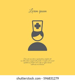 Web icon. Doctor