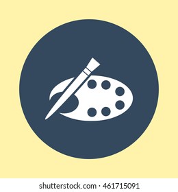 Web Icon of Drawing Color Plate.